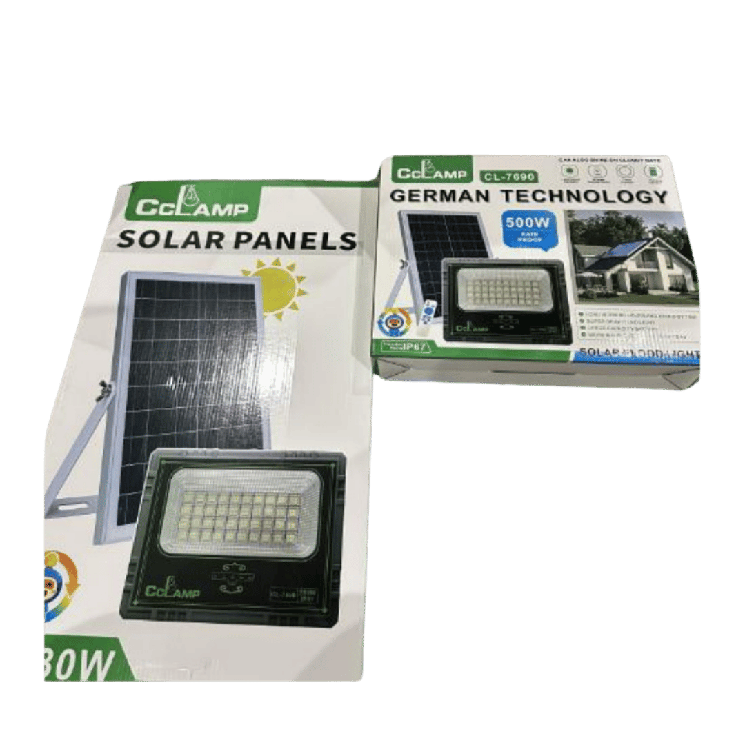 REFLECTOR CON PANEL SOLAR 500W